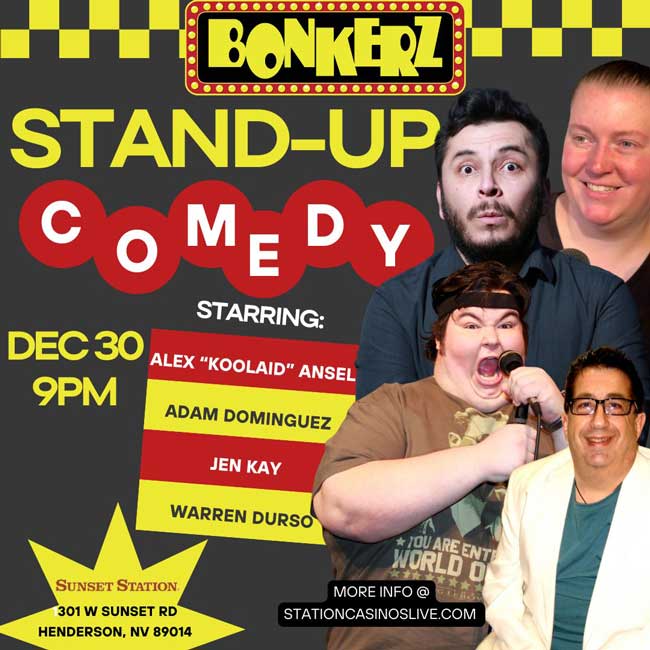 Bonkerz Comedy Showcase at Sunset Station Casino